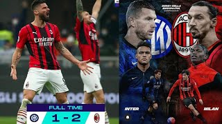 Inter Milan vs AC Milan 1-2 || Hasil liga Italia Pekan ke 24 || Derby Milan 2022