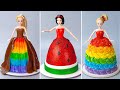 👑💄Increíble Compilación de Decoración de Pastel de la Princesa Disney | Tsunami Doll Cake Recipes