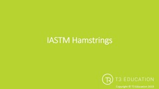 IASTM Hamstrings