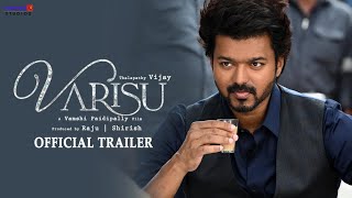 Varisu Official trailer | Thalapathy vijay  | Rashmika mandanna | Varisu teaser | South movie hindi
