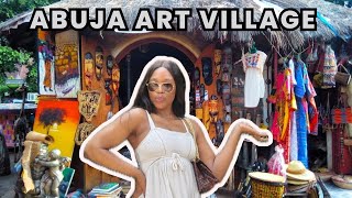 I visited the BIGGEST African arts and Crafts village in Abuja! #tourism #africa #history