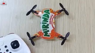 How to make Drone Helicopter at home | DIY Pepsi Mirinda Drone