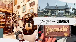 VLOG | UMA TARDE DE FRIO EM GRAMADO: Passeio no centro, Rua coberta, Dica de Livro, Nossos Dogs🐶 ☃️