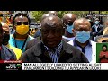 Parliament Fire I President Ramaphosa praises firefighters for their swift response