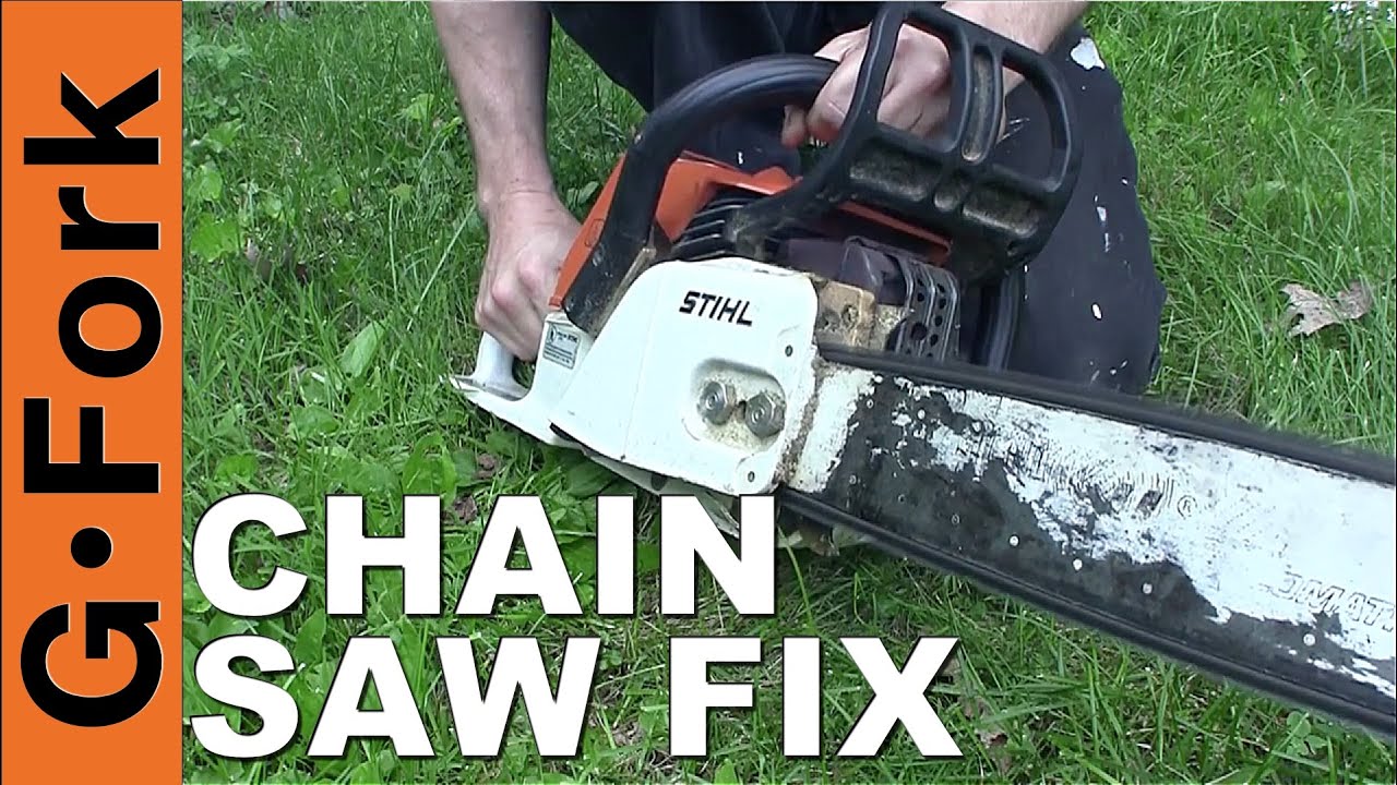 Chainsaw Wont Start Chainsaw Repair How To Gardenfork Youtube