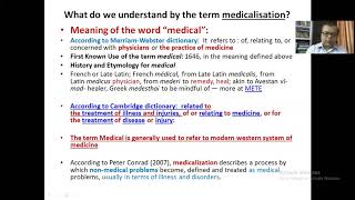 SoH 10 Medicalisation \u0026 Demedicalisation: Ivan Illich, Irving Zola \u0026 Michel Foucault|Mohammad Akram|