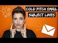 COLD EMAILING | Subject lines that win work