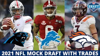 2021 NFL Mock Draft With Trades - Full First Round NFL Mock Draft