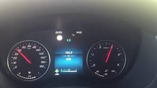 Mercedes Sprinter 316 cdi 2018 acceleration