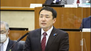 令和5年3月福井市議会定例会　3月1日本会議（一般質問１９）藤田諭議員  手話通訳挿入