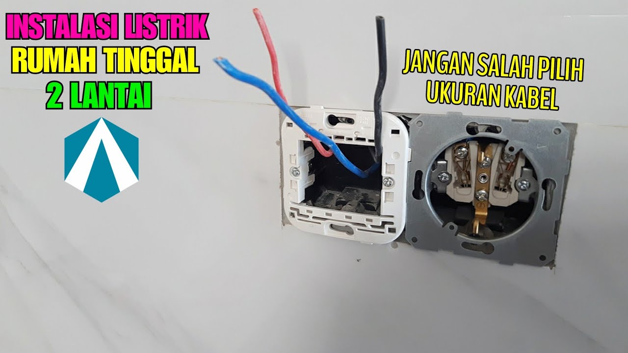 INSTALASI LISTRIK RUMAH 3 PHASE || UKURAN KABEL UNTUK INSTALASI LISTRIK ...