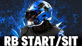 Week 12 RB Start/Sit Breakdown | Fantasy Football Advice (every matchup)