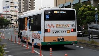 2022.05.20 高槻市営バス いすゞエルガ 2KG-LV290N3 J-BUS ノンステ 大阪230あ15-26 016 ｢もてきん体操｣ラッピング ｢82 日赤病院･公団阿武山｣ JR高槻駅北