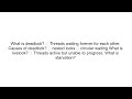 Multithreading Interview Questions and Answers (Beginner to Advanced)
