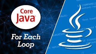 Learn Core Java in Hindi | For Each Loop