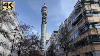 LONDON WALK Oxford Street to Warren Street incl BT Tower