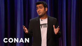 Kumail Nanjiani Watched “The Elephant Man” At A Very Young Age | CONAN on TBS