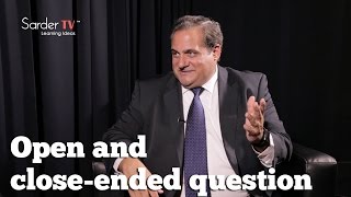 What is the difference between and open and close-ended question? By Joe Ilvento, Author