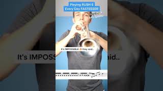 Rush E But Played on Trumpet - Day 3, 80% SPEEED