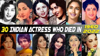 bollywood actress death list of all time till 2022, 30 popular bollywood actresses who died till now