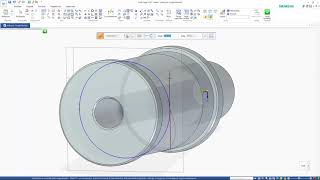 Solid Edge 2020 - Sweep cutout by body