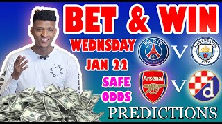 Europa champions league Football Prediction Today 22-01-2025 | Betting tips Today | Safe investments