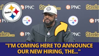 URGENT! STEELERS ANNOUNCE HIRING! NOBODY WAS EXPECTING THIS! STEELERS NEWS