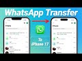 [Free] How to Transfer Whatsapp from Old iPhone to New iPhone 17