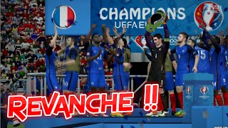 [HD] France vs Portugal REVANCHE !! Finale Euro 2016 10/07/2016 Fifa 16 FR