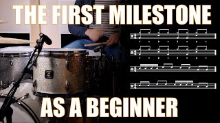 The First Milestone as a Beginner - Daily Drum Lesson