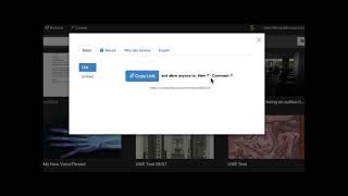 Sharing your VoiceThread
