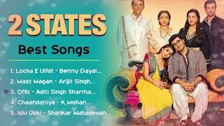 2 States ❤️ Movie All Best Songs | Arjun Kapoor & Alia Bhatt | Romantic Love Gaane