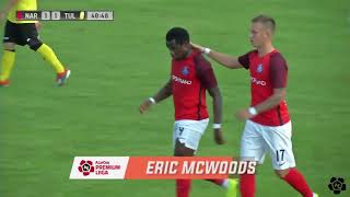 Eric McWoods Hat Trick - JK Narva Trans 3-2 JK Tulevik - 07/21/2019