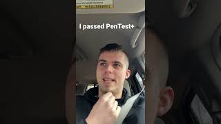 I passed PenTest+, just the capstone left!