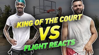 King Of The Court vs FLIGHT REACTS & Starting D1 Point Guard !