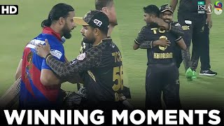 Winning Moments | Karachi Kings vs Peshawar Zalmi | Match 2 | HBL PSL 8 | MI2A