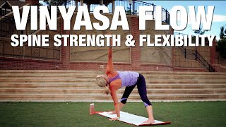 Spine Strength, Flexibility \u0026 Alignment Yoga Class - Five Parks Yoga - 60 Minute Class