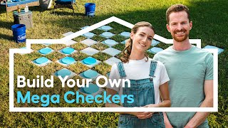 Build Your Own Mega Checkers | DIY Backyard Games