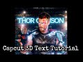 Capcut 3D Text Tutorial | Behind the person Text Tutorial | Capcut 2023