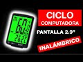 Presentación ciclocomputadora velocimetro bicicleta ciclismo YA100A YS205