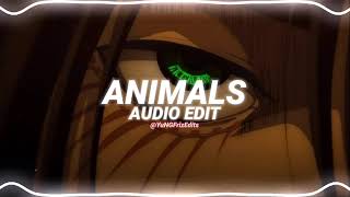 animals - maroon 5 [edit audio]