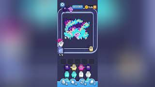 Pixel Flow Level 307 Solution Walkthrough