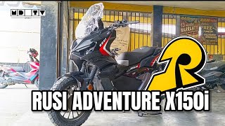 2024 RUSI ADVENTURE X 150i BLACK #iMDTV