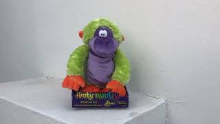 Gemmy Funky Monkey - Green, Purple, \u0026 Orange - Animal House