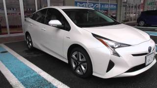 トヨタ 新型プリウスS“ツーリングセレクション”（ホワイトパールクリスタルシャイン）実車_TOYOTA PRIUS･S