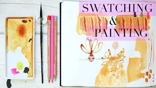 Jackson's Haul Swatches | Mini CASS Art Haul | Playing with Tintoretto Brush!