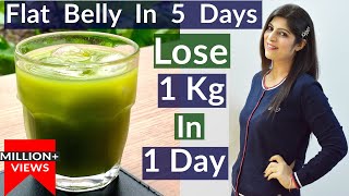 Flat Belly/Stomach In 5 Days(In Hindi)| Moringa Tea | How To Lose Weight Fast | Dr. Shikha Singh