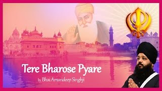 ਤੇਰੇ ਭਰੋਸੇ ਪਿਆਰੇ - Tere Bharose Pyare Main Laad Ladaya - Shabad By Bhai Amandeep Singh Ji