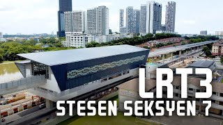 Stesen LRT3 Seksyen 7 (Station SA15) & I-City, Shah Alam | Shah Alam Line LRT3