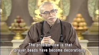 Prayer beads and Buddha images aren't decorations or accessories  (GDD-665, Master Sheng-Yen)